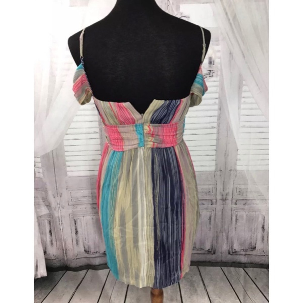 Nwt Bcbgeneration Womens Cold Shoulder Dress Sz 4 - image 2